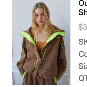 URBAN outfitters Sherpa fleece